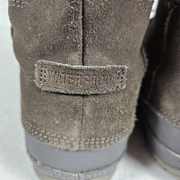 The North Face Women's Nuptse Purna Boot Size 7 Waterproof Faux Fur Winter Suede - Picture 9 of 16